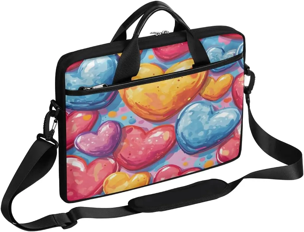 Laptop Shoulder Bag for 13-15 Inch Waterproof Laptop Sleeve Case Bag Slim Computer Carry Case Computer Cases for Laptops