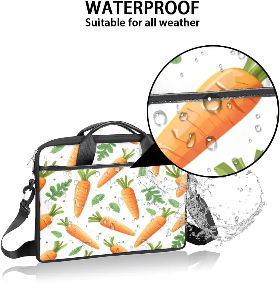Laptop Shoulder Bag for 13-15 Inch Waterproof Laptop Sleeve Case Bag Slim Computer Carry Case Computer Cases for Laptops
