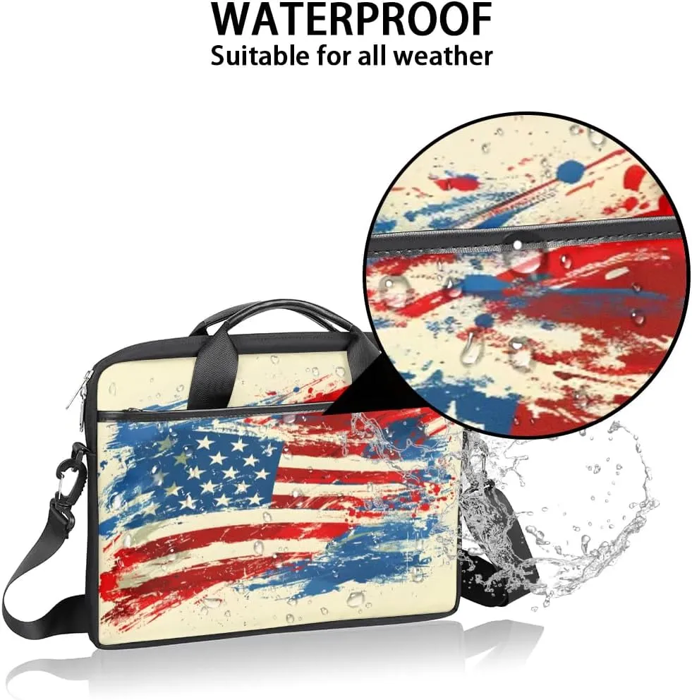 Laptop Shoulder Bag for 13-15 Inch Waterproof Laptop Sleeve Case Bag Slim Computer Carry Case Computer Cases for Laptops