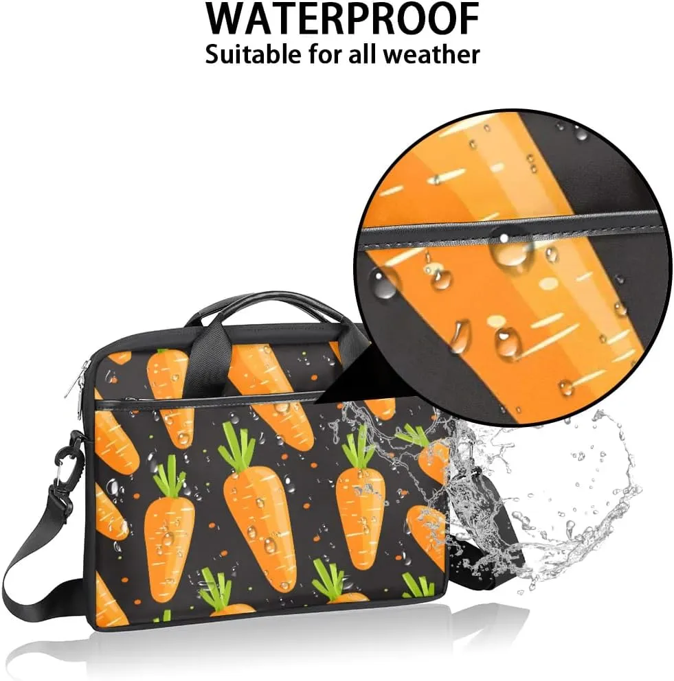Laptop Shoulder Bag for 13-15 Inch Waterproof Laptop Sleeve Case Bag Slim Computer Carry Case Computer Cases for Laptops