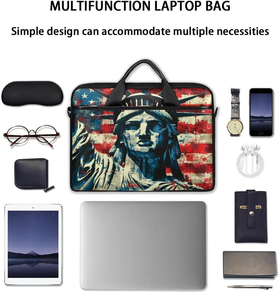 Laptop Shoulder Bag for 13-15 Inch Waterproof Laptop Sleeve Case Bag Slim Computer Carry Case Computer Cases for Laptops