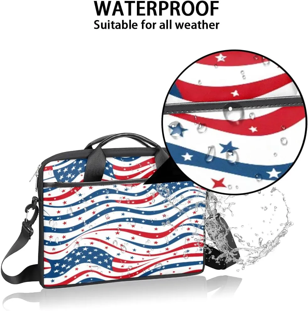 Laptop Shoulder Bag for 13-15 Inch Waterproof Laptop Sleeve Case Bag Slim Computer Carry Case Computer Cases for Laptops