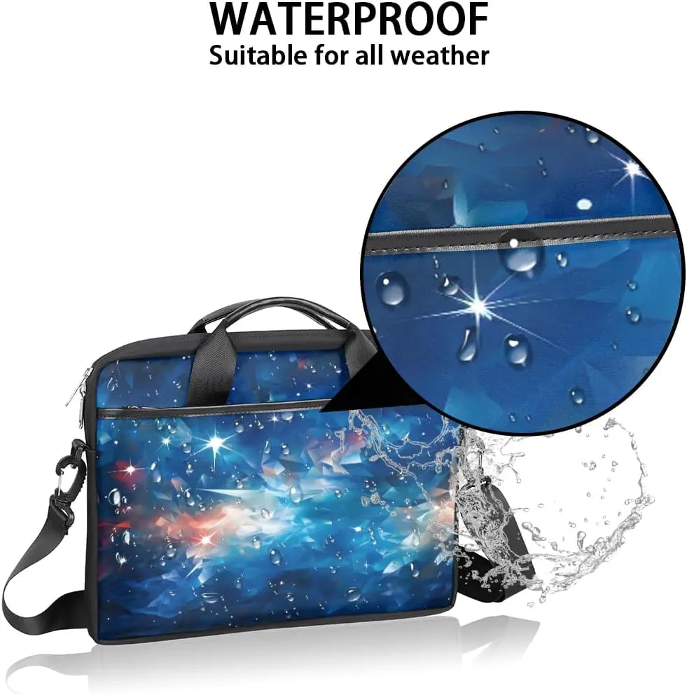 Laptop Shoulder Bag for 13-15 Inch Waterproof Laptop Sleeve Case Bag Slim Computer Carry Case Computer Cases for Laptops