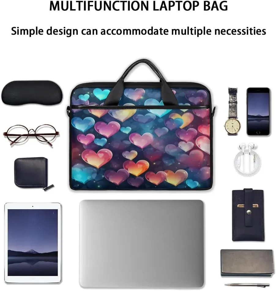 Laptop Shoulder Bag for 13-15 Inch Waterproof Laptop Sleeve Case Bag Slim Computer Carry Case Computer Cases for Laptops