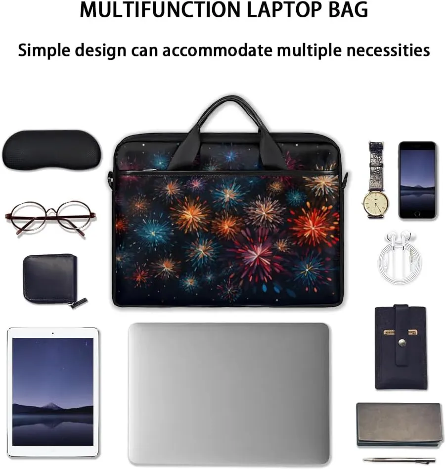 Laptop Shoulder Bag for 13-15 Inch Waterproof Laptop Sleeve Case Bag Slim Computer Carry Case Computer Cases for Laptops