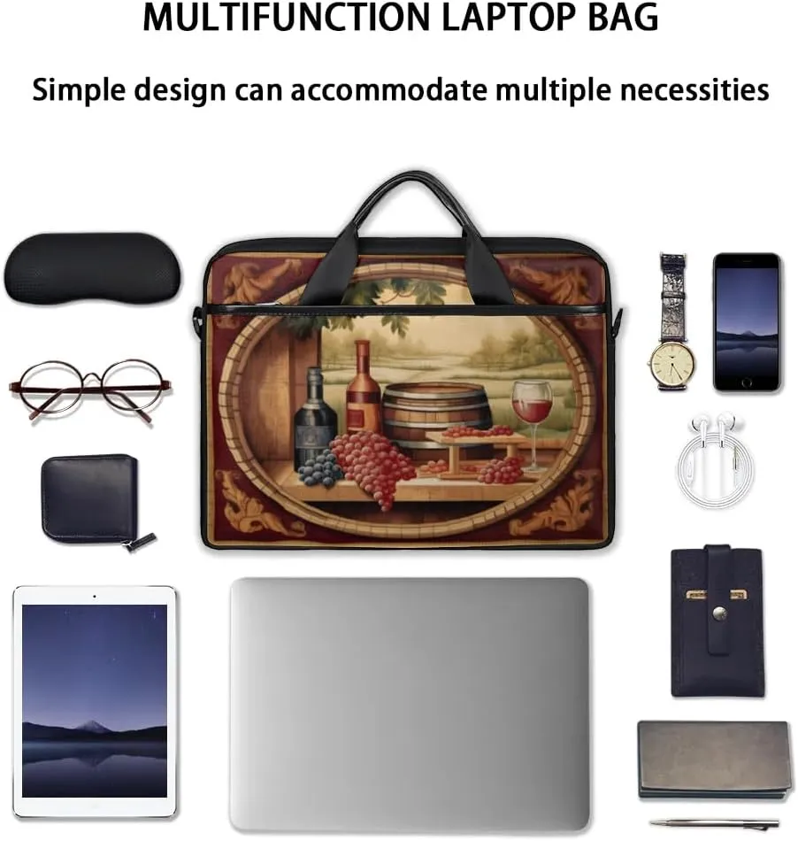 Laptop Shoulder Bag for 13-15 Inch Waterproof Laptop Sleeve Case Bag Slim Computer Carry Case Computer Cases for Laptops