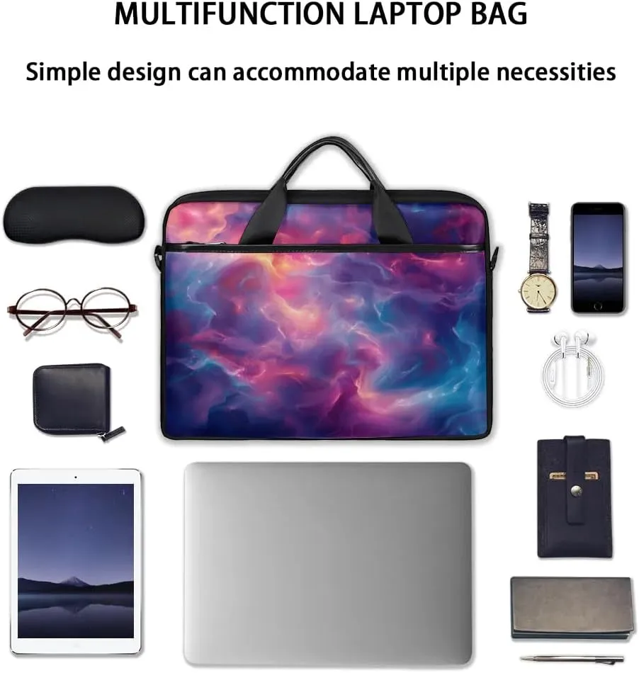 Laptop Shoulder Bag for 13-15 Inch Waterproof Laptop Sleeve Case Bag Slim Computer Carry Case Computer Cases for Laptops