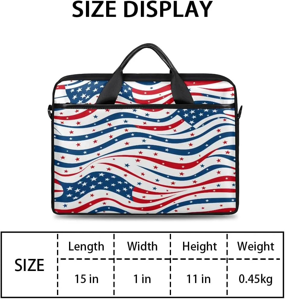 Laptop Shoulder Bag for 13-15 Inch Waterproof Laptop Sleeve Case Bag Slim Computer Carry Case Computer Cases for Laptops