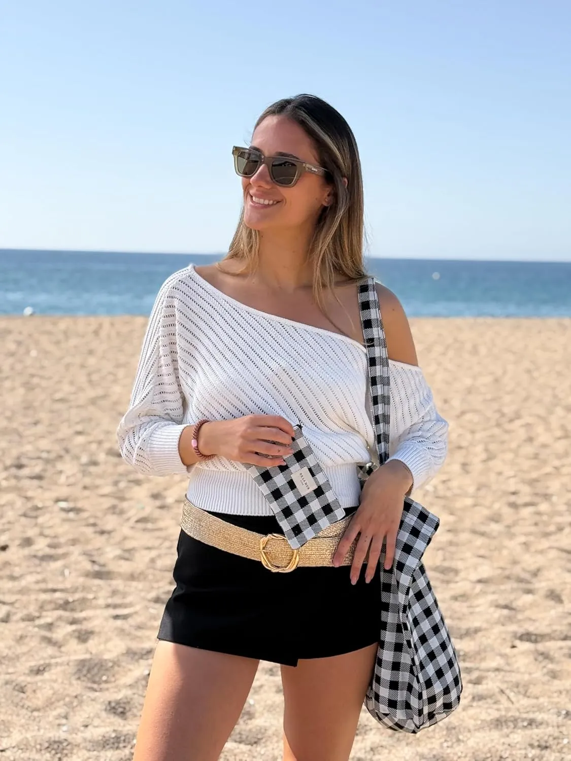 LARGE BOHO TOTE BAG for WOMEN – Animal Free Shoulder Bag – Boho Hippie Purse for Beach, Work & Daily Use
