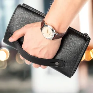 Large Capacity Carrying Handle Wallet For Men