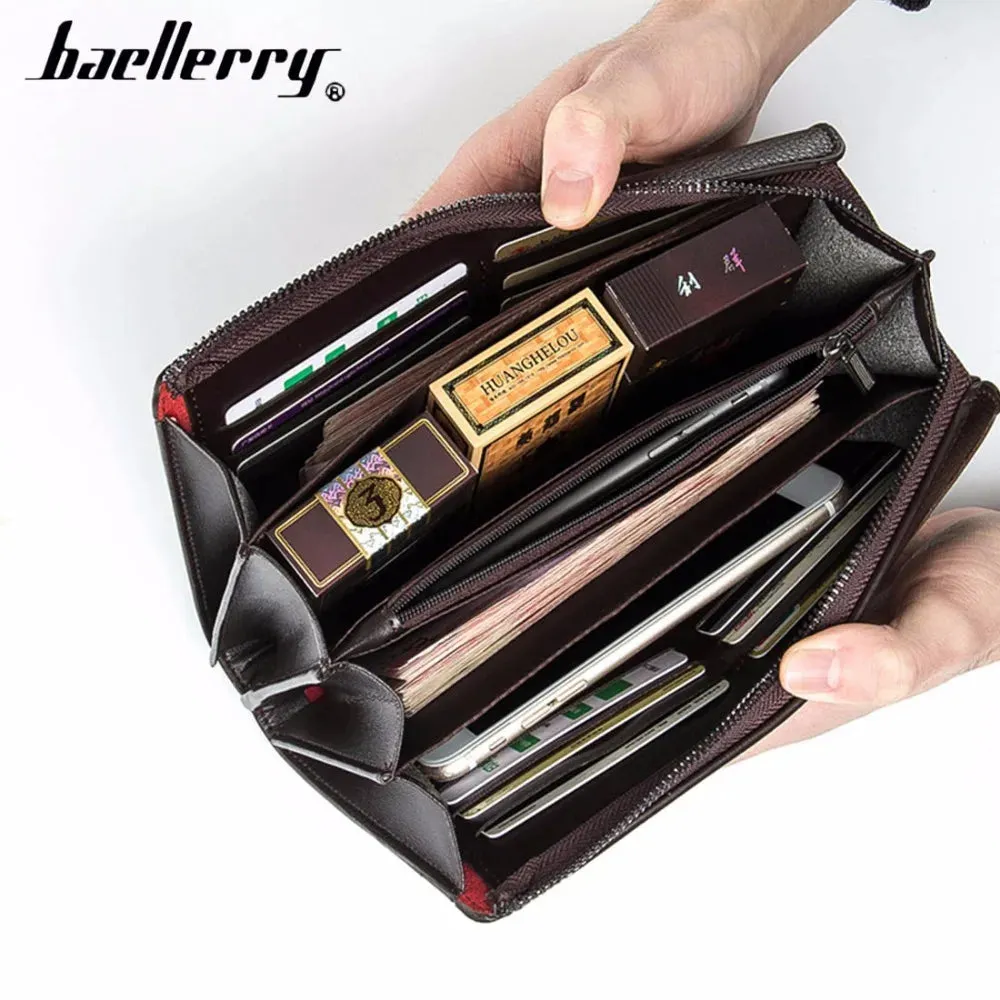 Large Capacity Carrying Handle Wallet For Men