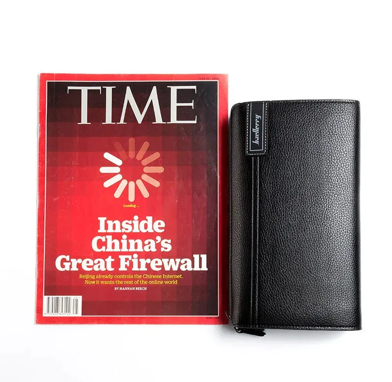 Large Capacity Carrying Handle Wallet For Men
