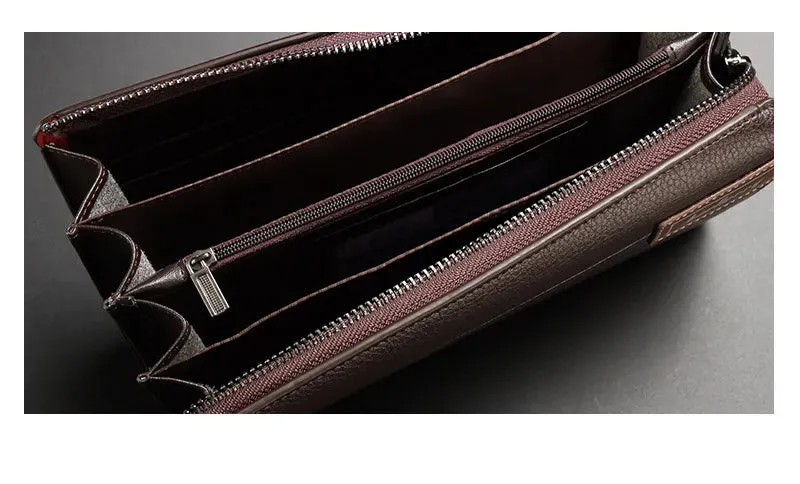 Large Capacity Carrying Handle Wallet For Men