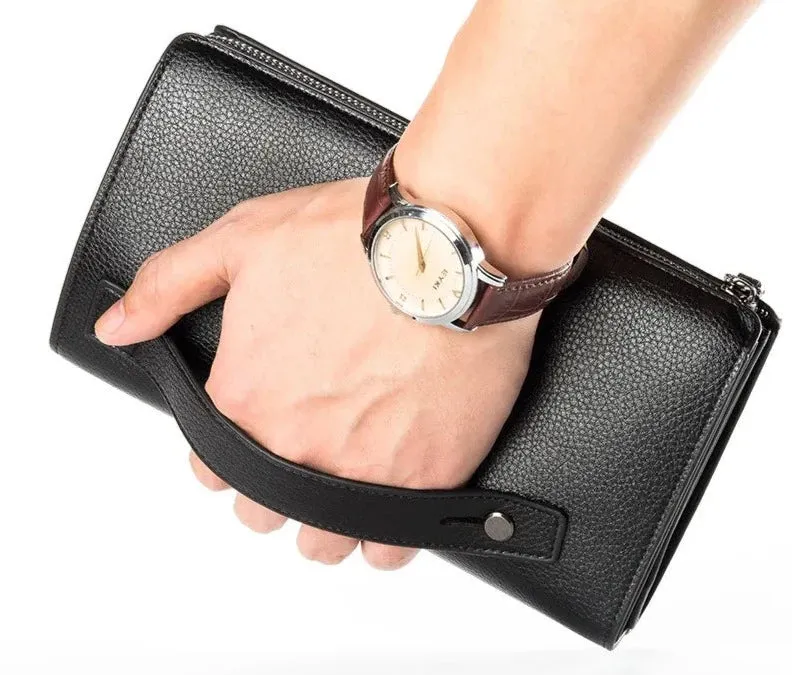 Large Capacity Carrying Handle Wallet For Men