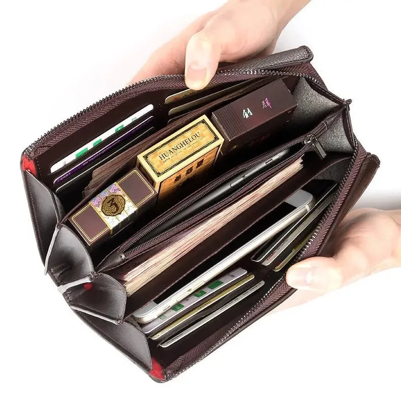 Large Capacity Carrying Handle Wallet For Men