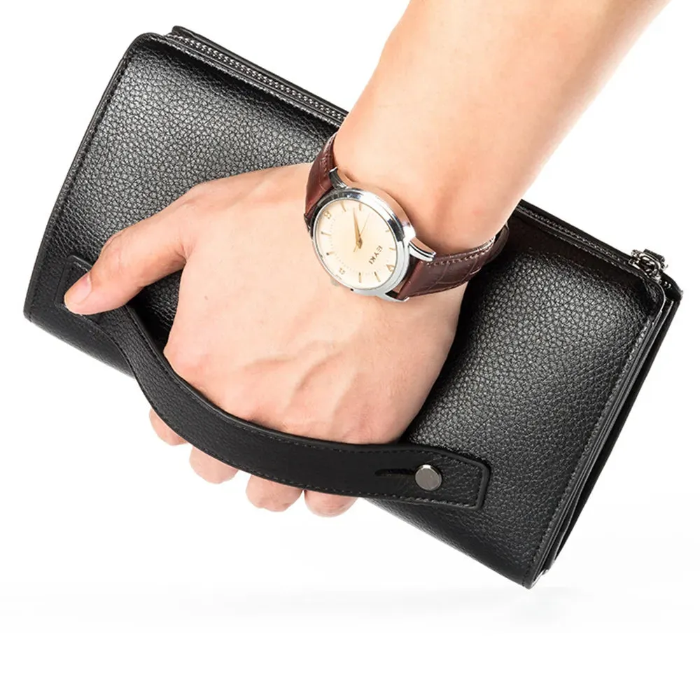 Large Capacity Carrying Handle Wallet For Men
