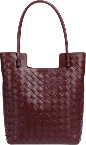 Large Capacity Shoulder Bag for Women Formal Vegan Leather Handbags Tote Bag Handmade Business Lightweight Travel Bags
