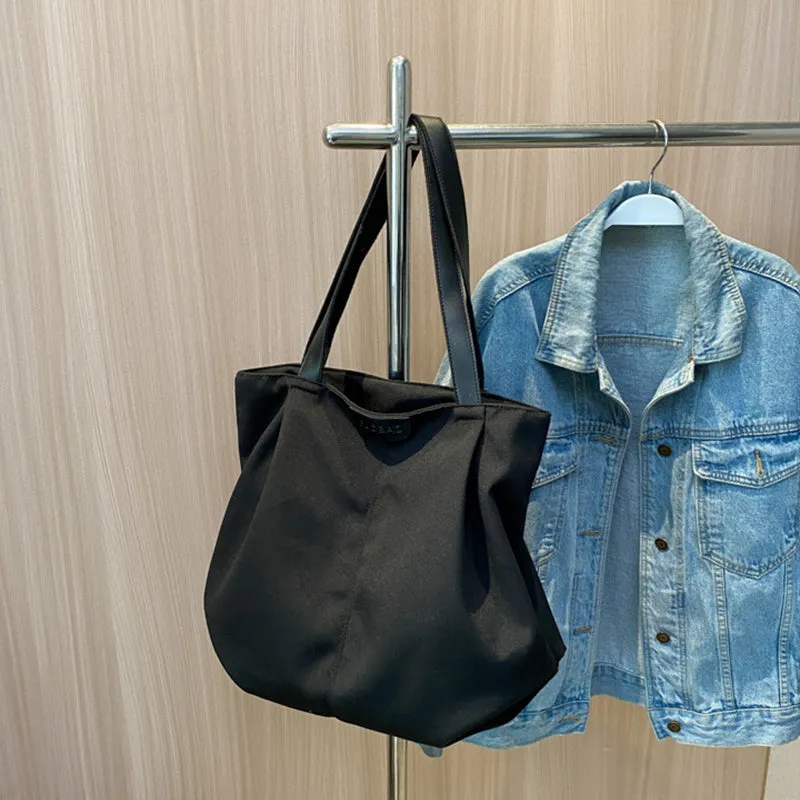 Large Capacity Totes Simple Commuting Daily Shopping Shoulder Bag
