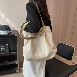 Large Capacity Totes Simple Commuting Daily Shopping Shoulder Bag