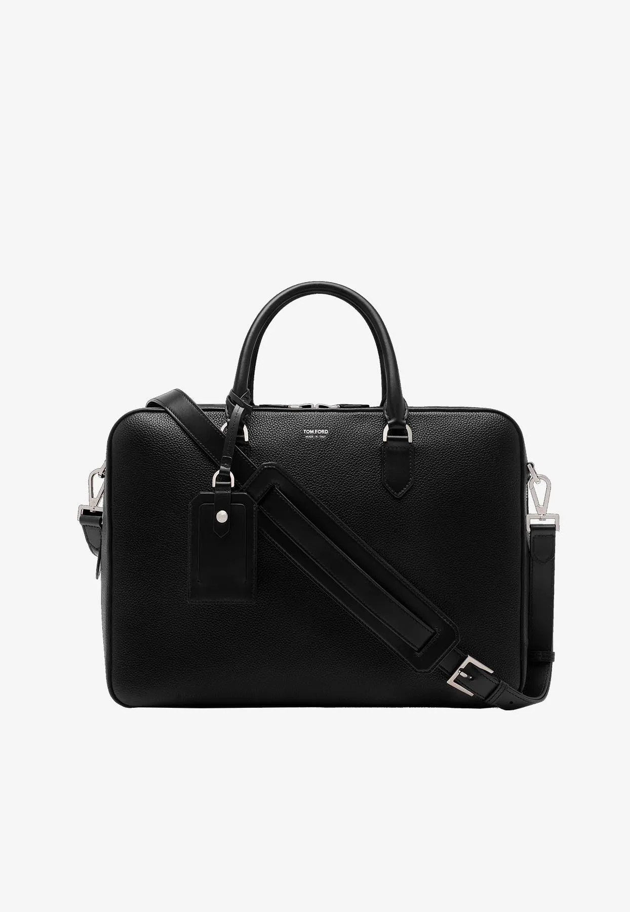 Large Elliot Leather Briefcase