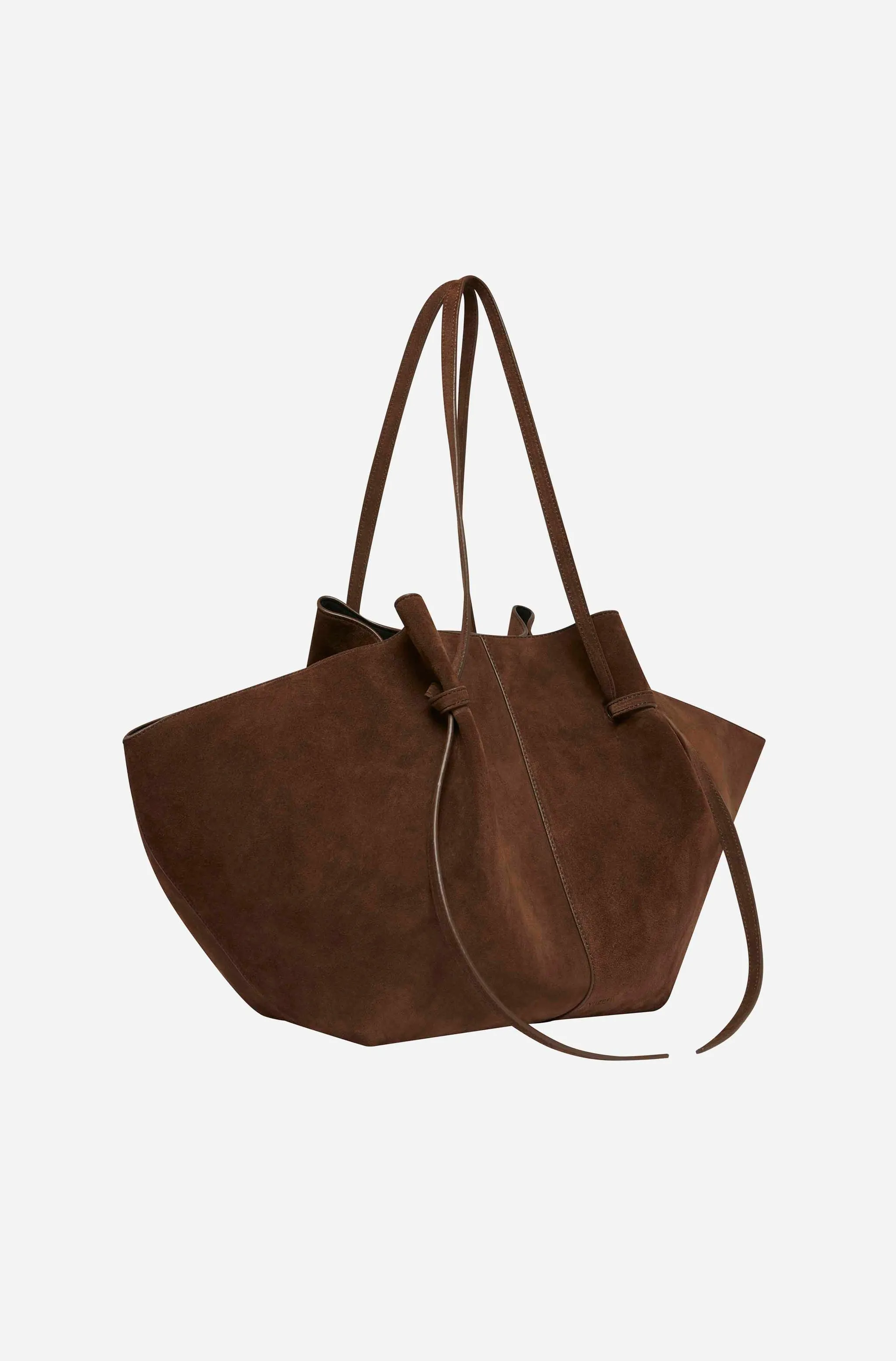 Large Mochi Chocolate Suede