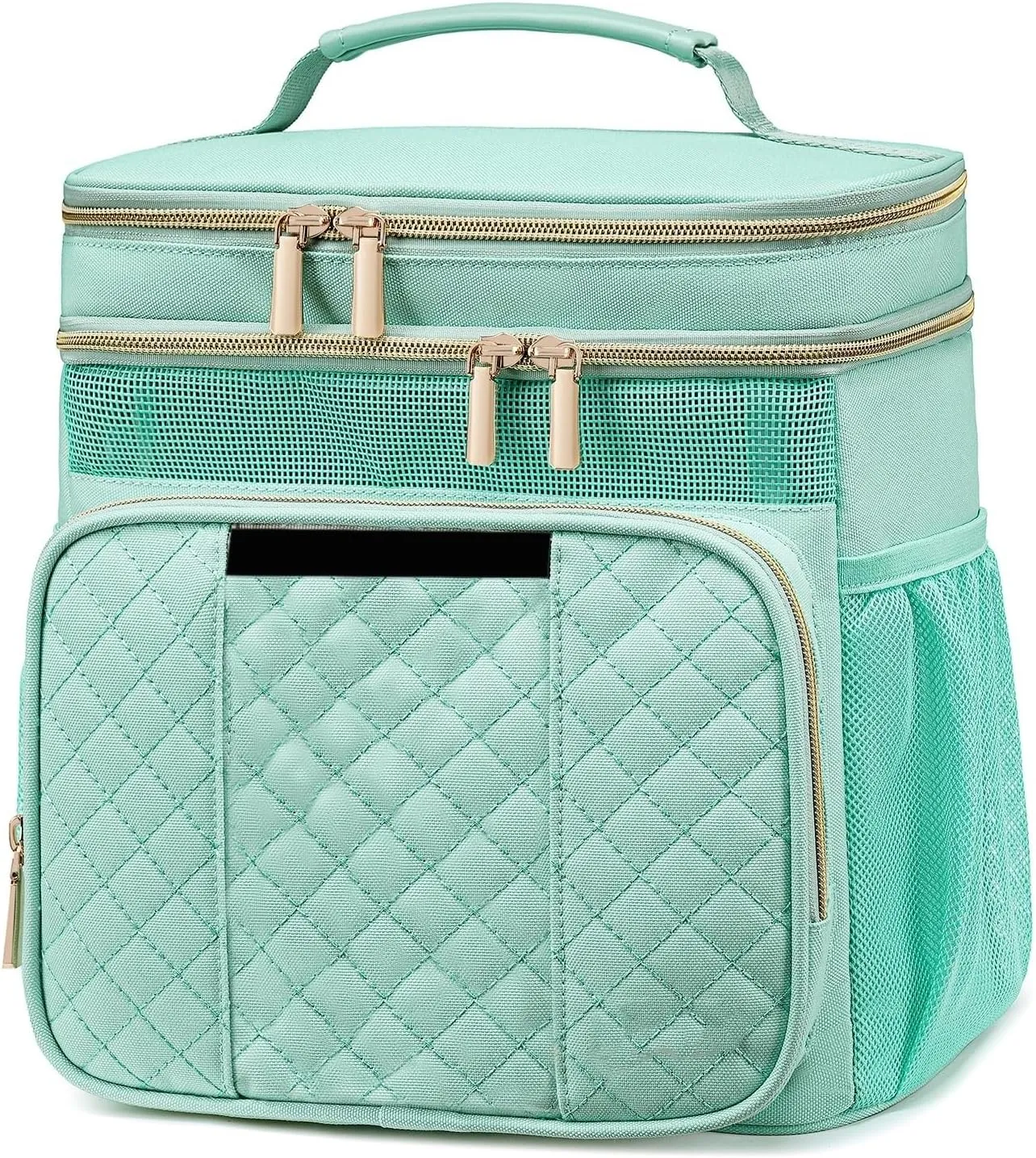 Large Toiletry Bag for Women Men, Waterproof Portable Shower Caddy for College Dorm,Bathroom Bag,Quick Dry Shower Bag Hanging Toiletry Bags For Traveling Gym Camping Travel (Green)