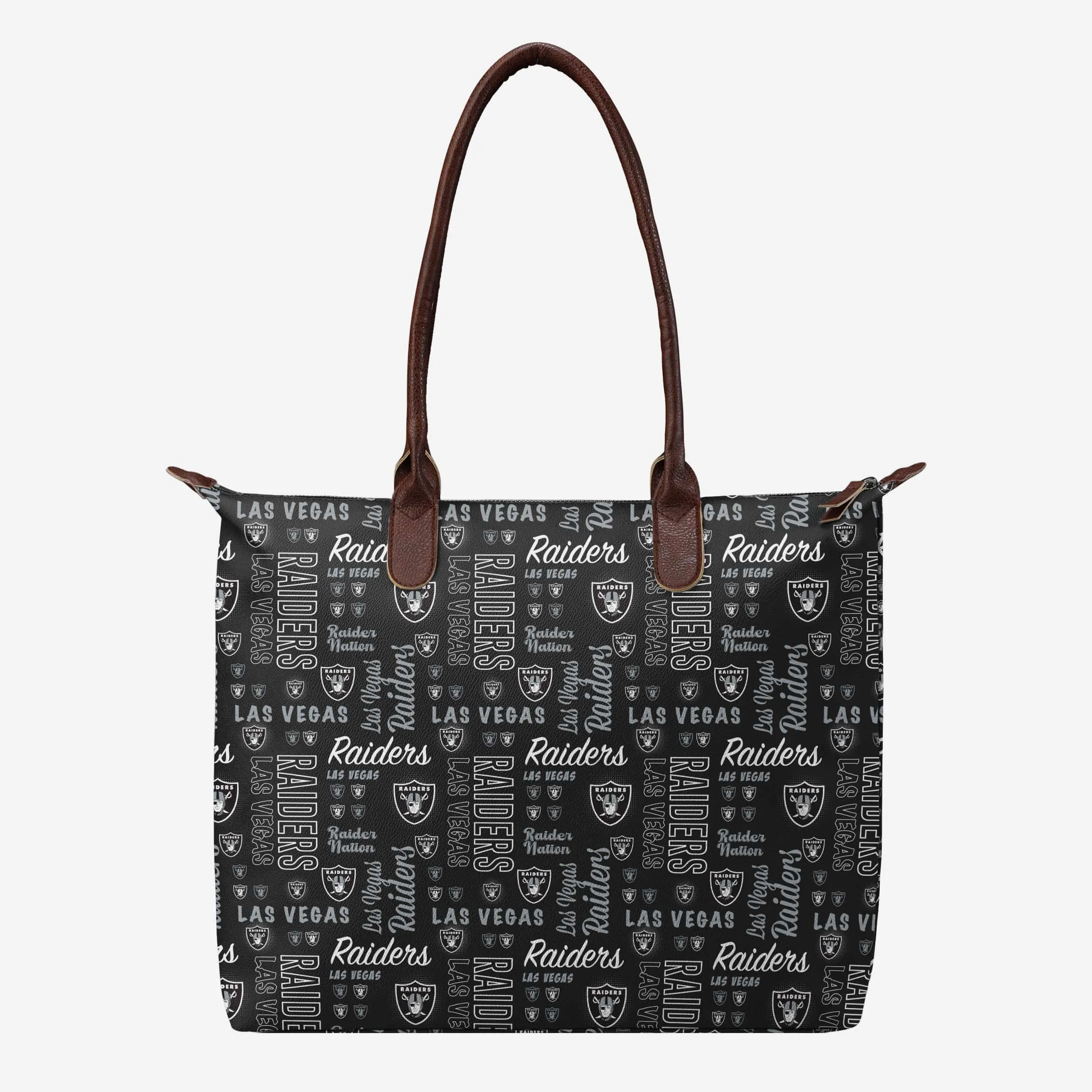Las Vegas Raiders Spirited Style Printed Collection Tote Bag