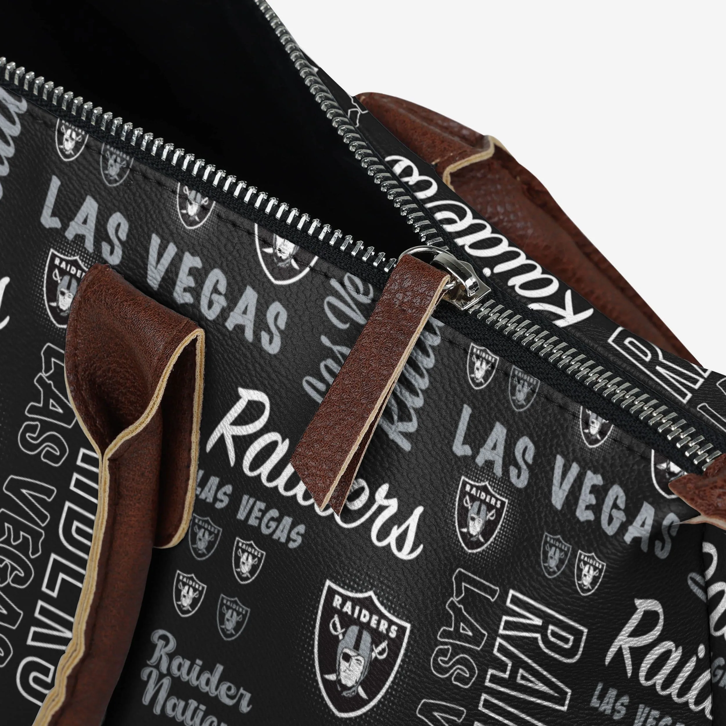 Las Vegas Raiders Spirited Style Printed Collection Tote Bag