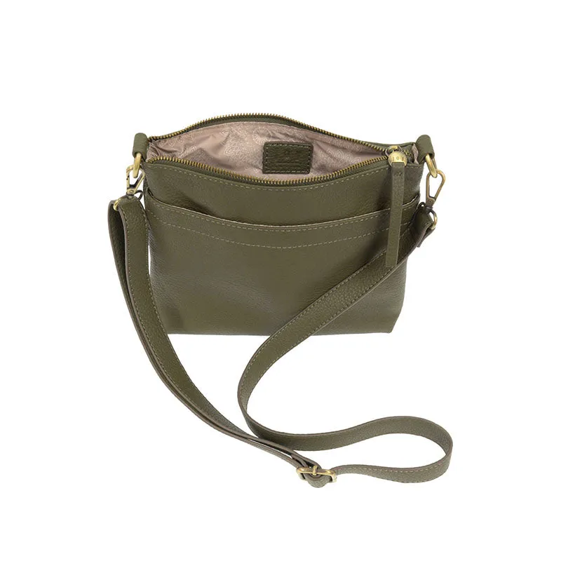 layla top zip crossbody