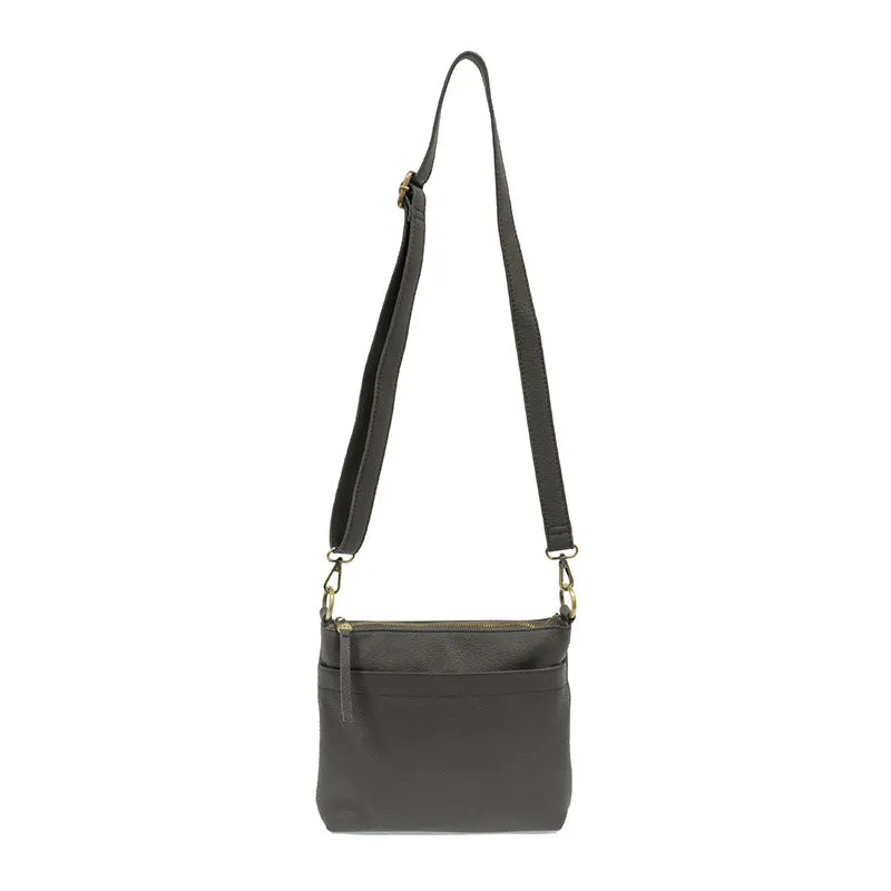 layla top zip crossbody