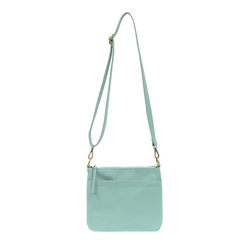 layla top zip crossbody