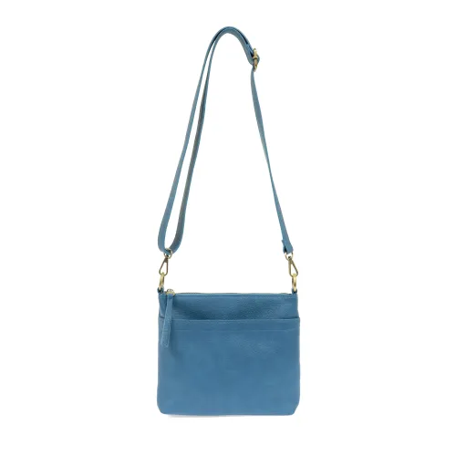 layla top zip crossbody
