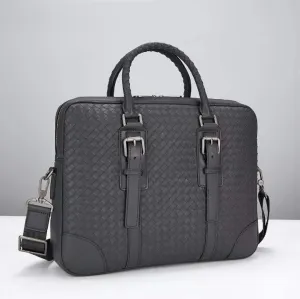 Leather Business Briefcase Leptop Bag