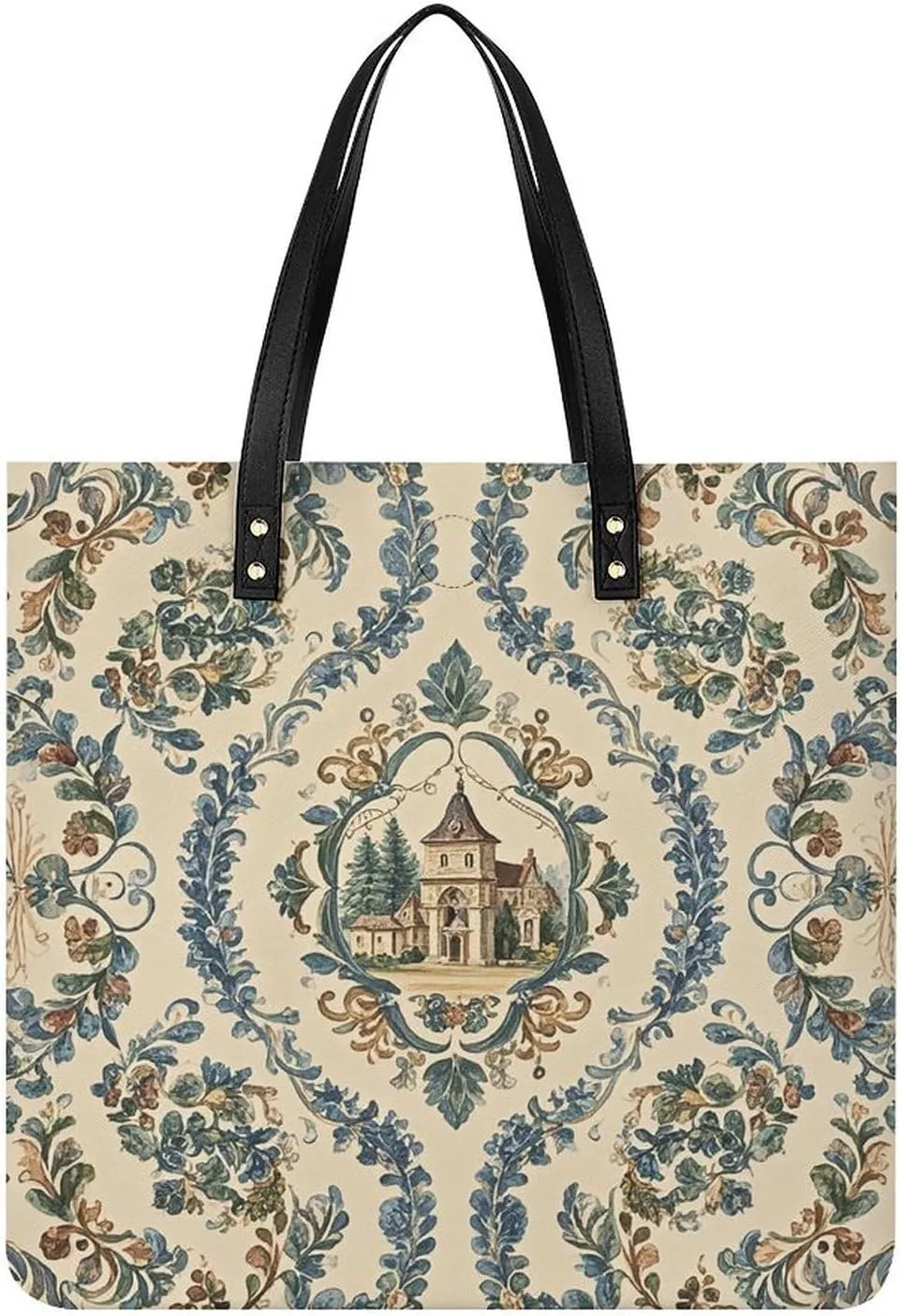 Leather Handbag for Women Tote Bag with Magnetic Buckle Bald Eagle Crossbody Bag Shoulder Bags