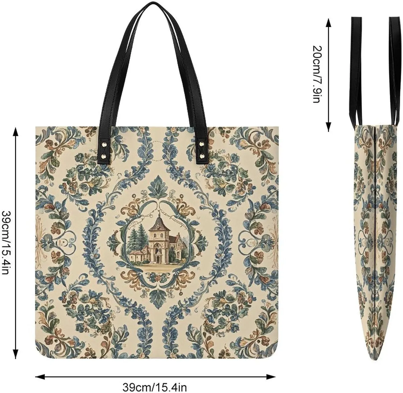 Leather Handbag for Women Tote Bag with Magnetic Buckle Bald Eagle Crossbody Bag Shoulder Bags
