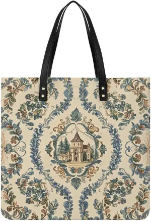Leather Handbag for Women Tote Bag with Magnetic Buckle Bald Eagle Crossbody Bag Shoulder Bags