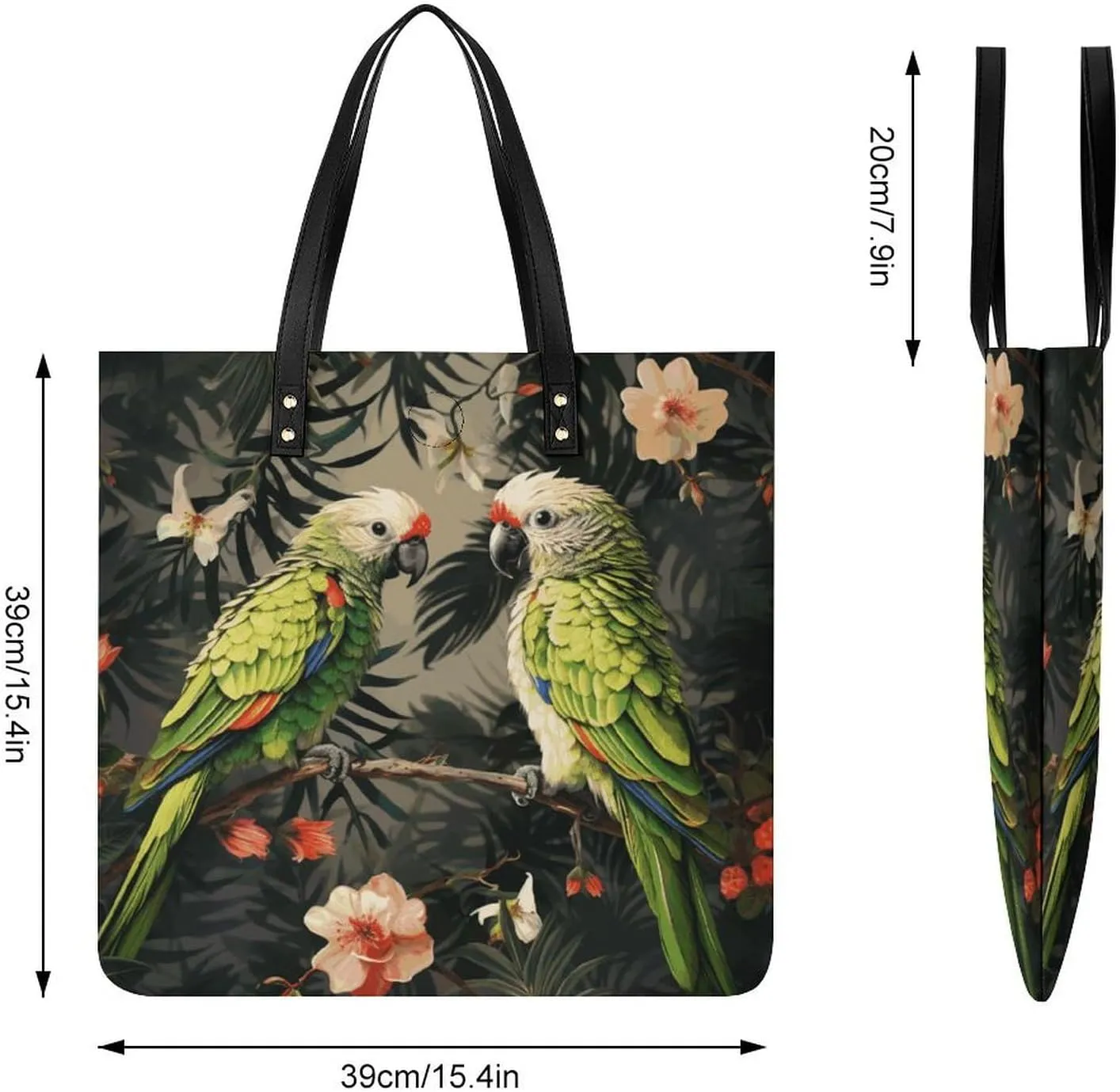Leather Handbag for Women Tote Bag with Magnetic Buckle Flag of Mexico Crossbody Bag Shoulder Bags