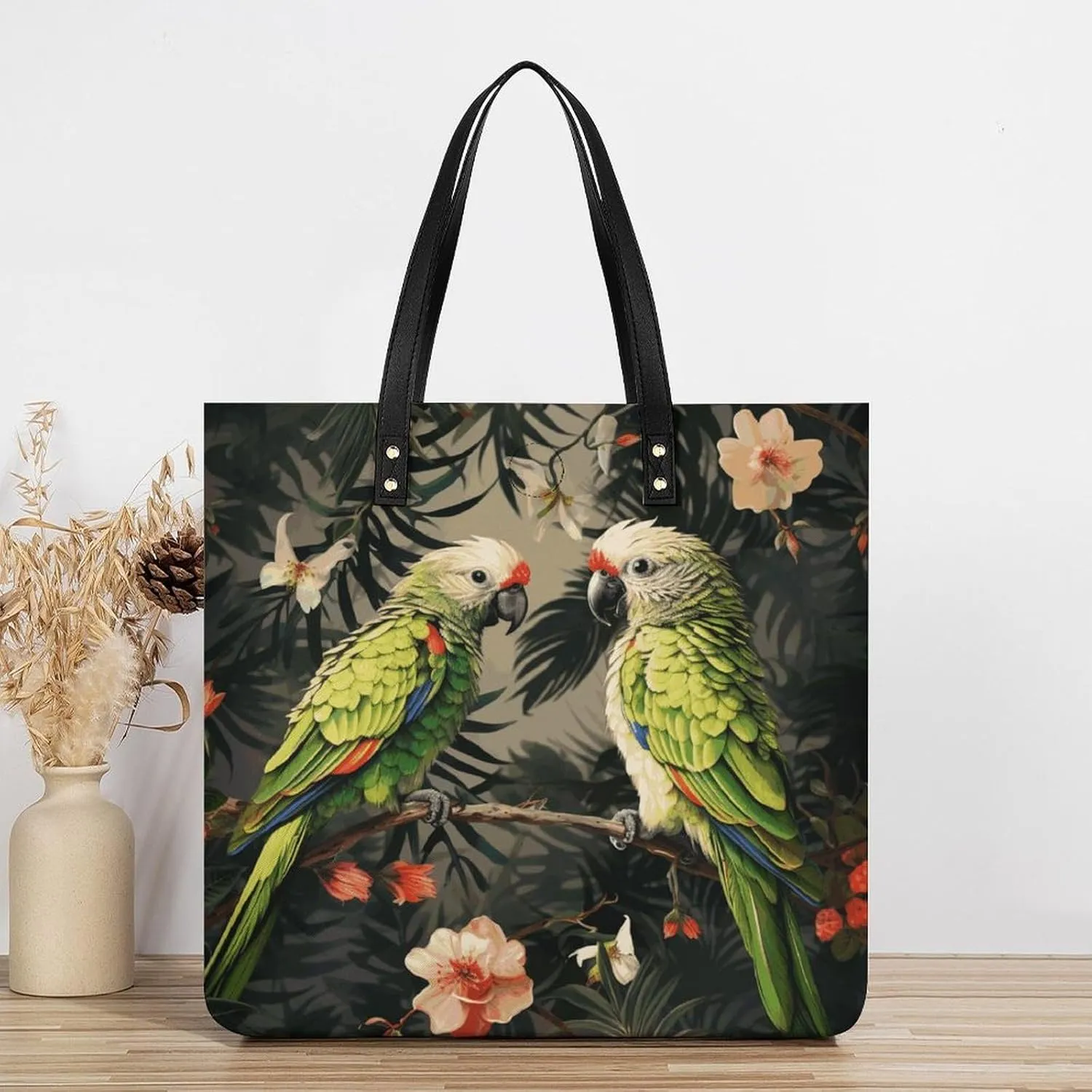 Leather Handbag for Women Tote Bag with Magnetic Buckle Flag of Mexico Crossbody Bag Shoulder Bags