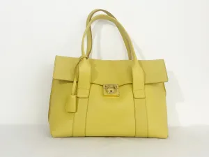 Leather Satchel W/Pouch