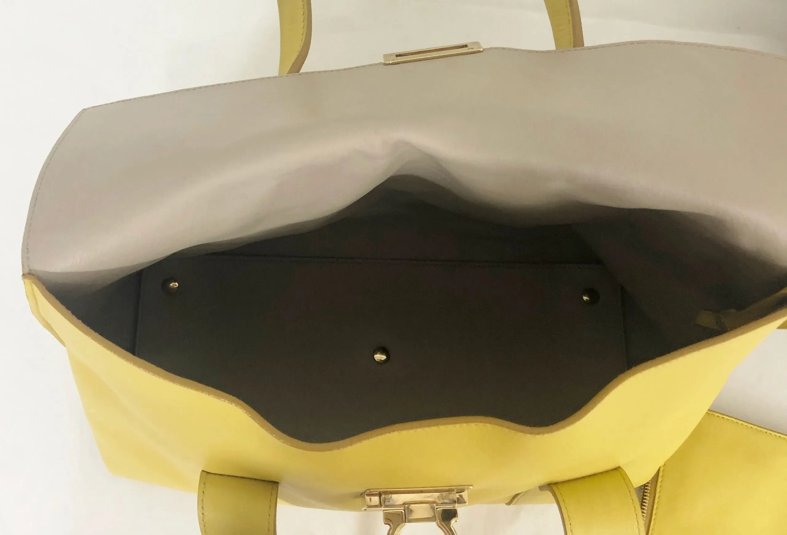 Leather Satchel W/Pouch
