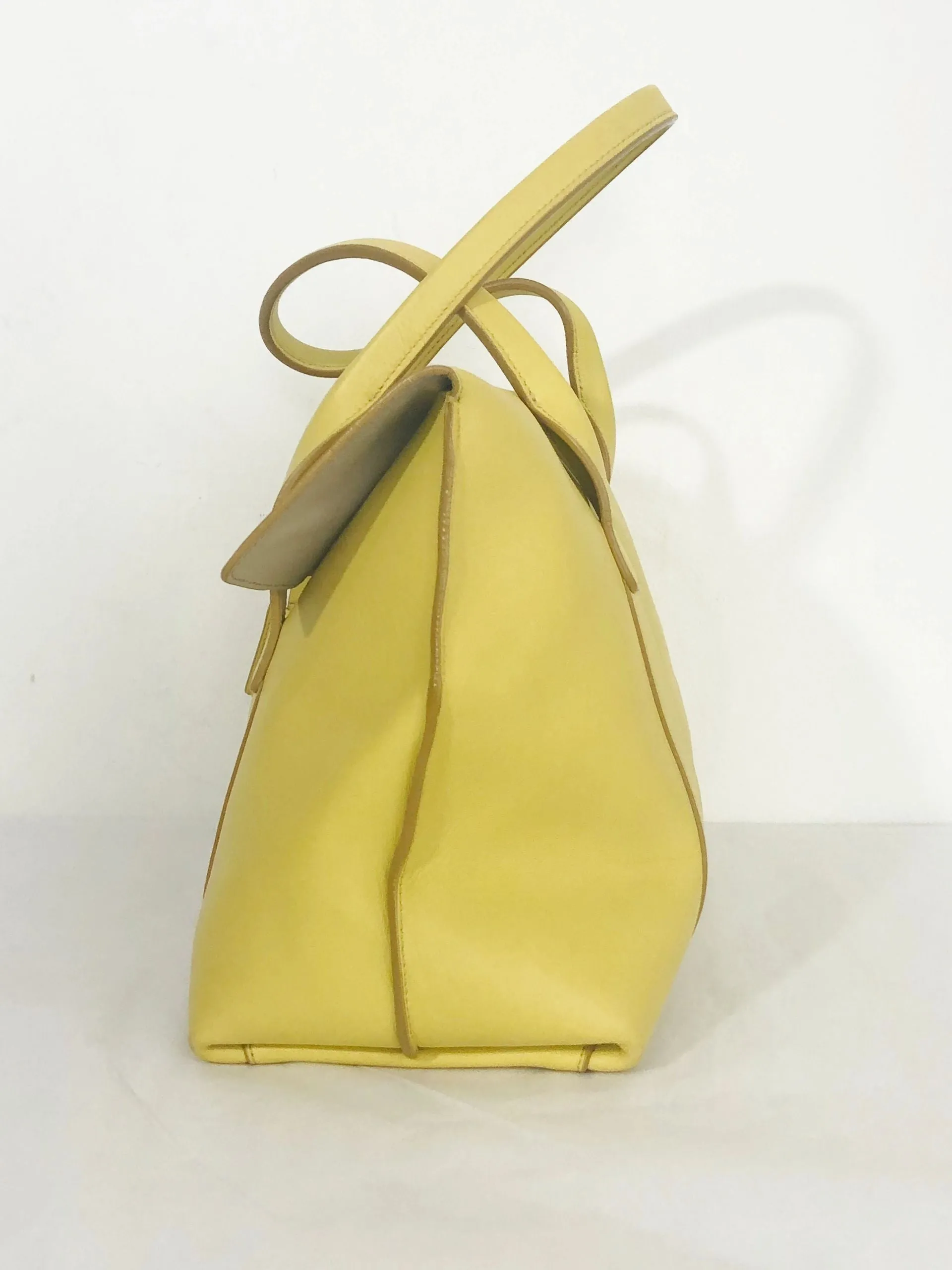 Leather Satchel W/Pouch