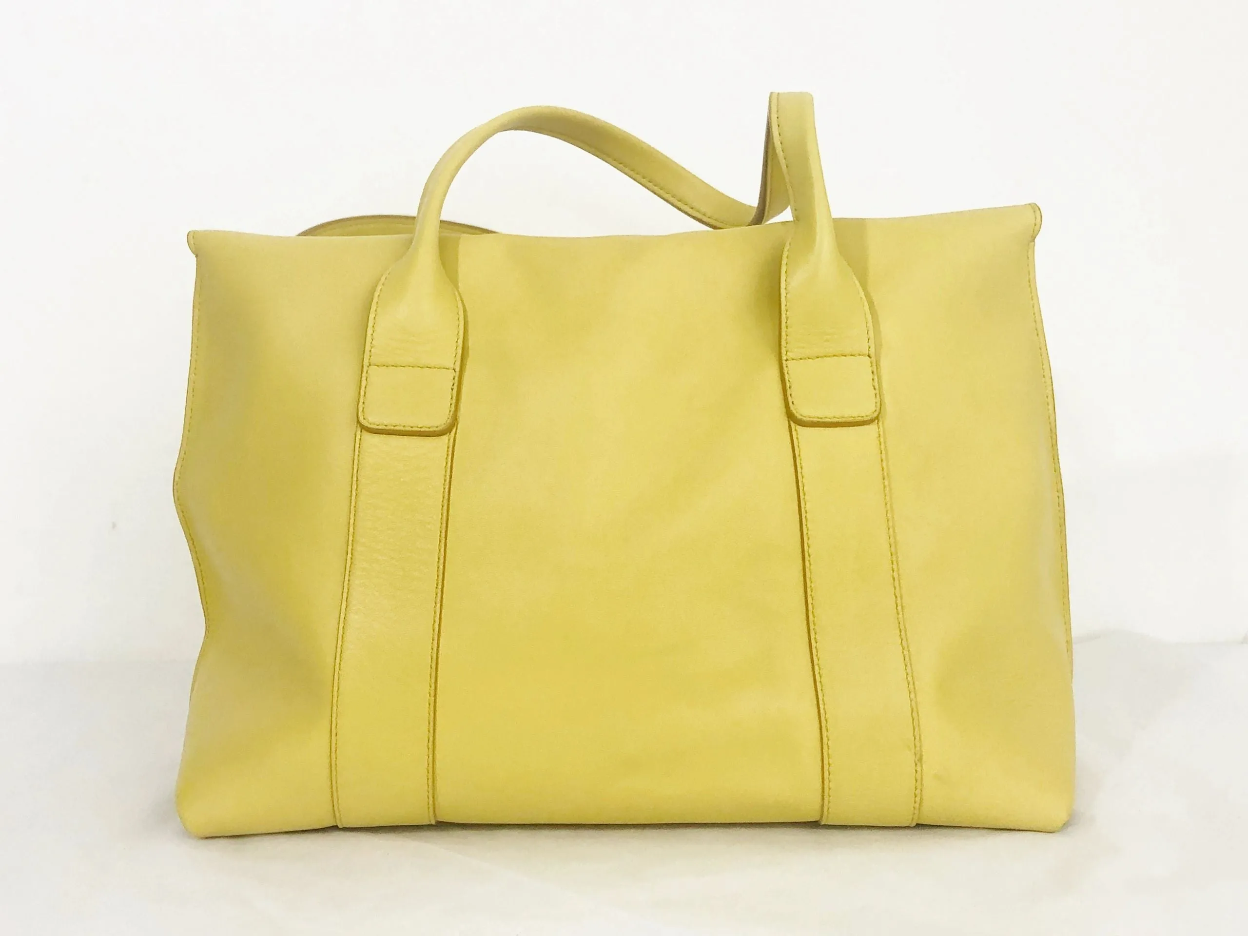 Leather Satchel W/Pouch