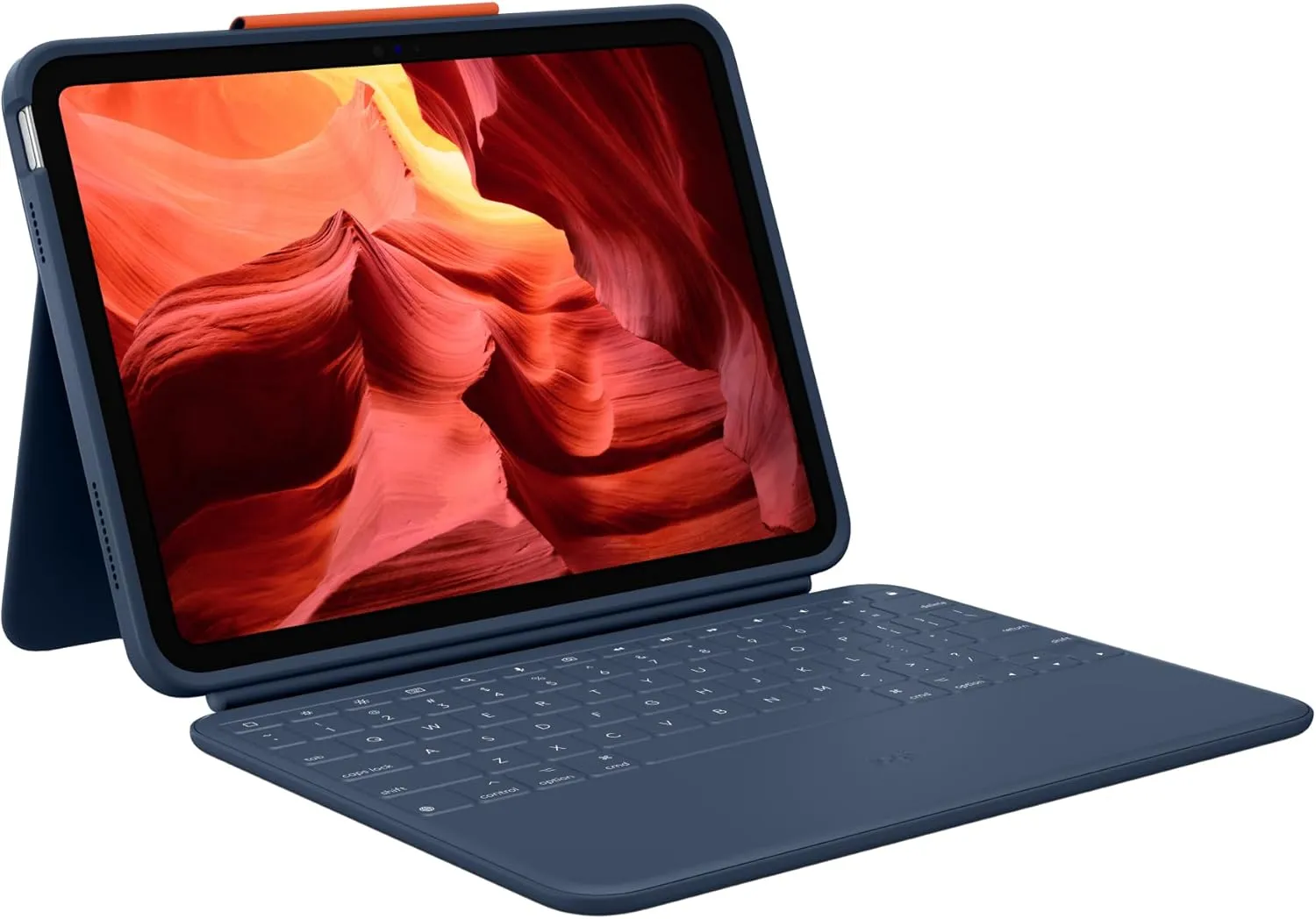Logitech Rugged Combo 4 for iPad (10th Generation) Protective Keyboard Case with Smart Connector and Durable Spill-Proof Keyboard