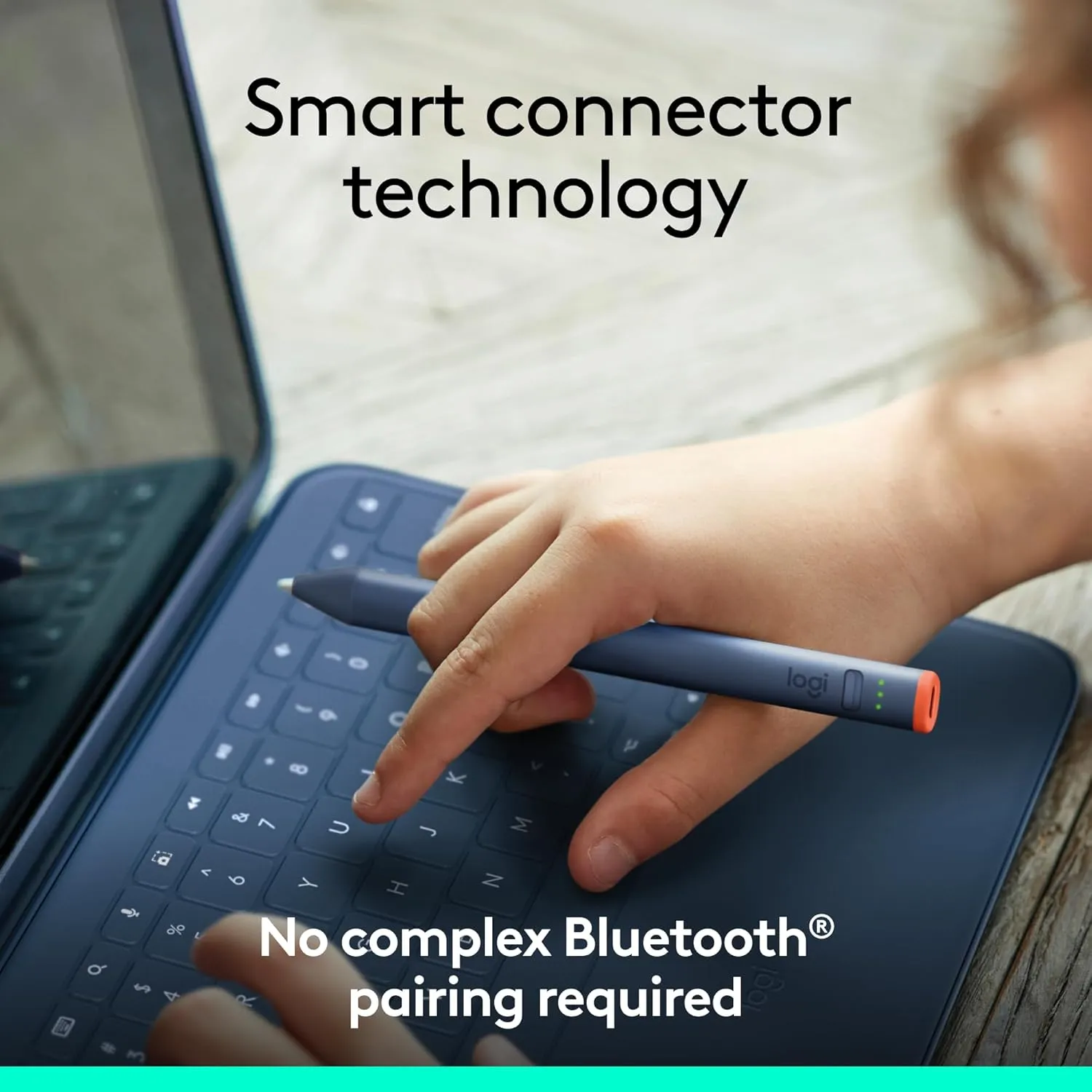 Logitech Rugged Combo 4 for iPad (10th Generation) Protective Keyboard Case with Smart Connector and Durable Spill-Proof Keyboard