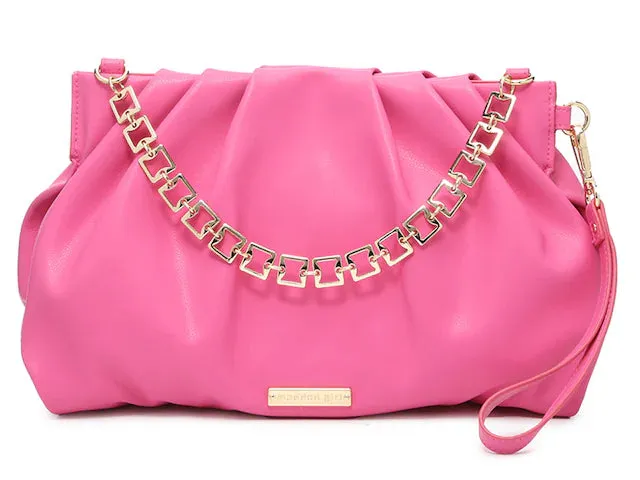 Madden Girl Chain Shoulder Clutch