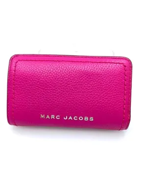 MARC JACOBS LEATHER ZIP BIFOLD WALLET