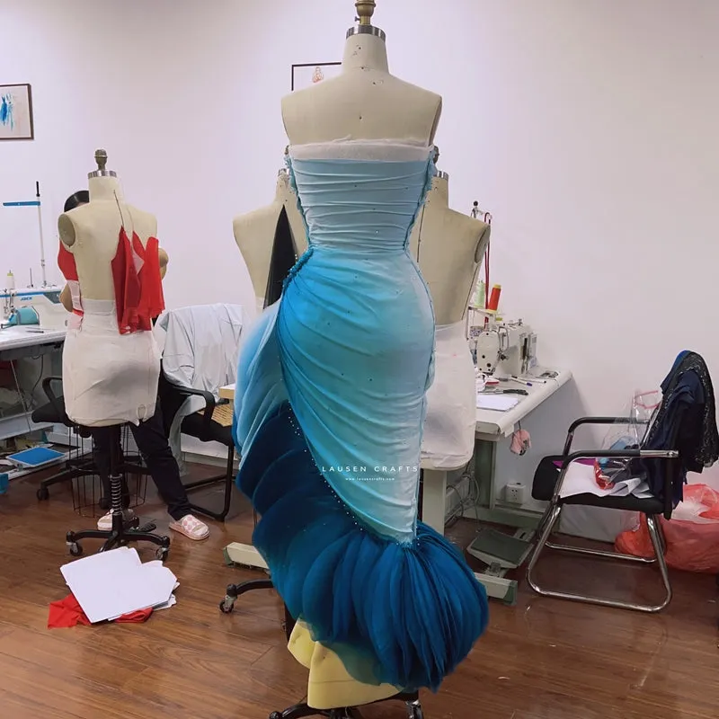 Marilyn Monroe There's No Business Like Show Business Blue Dress