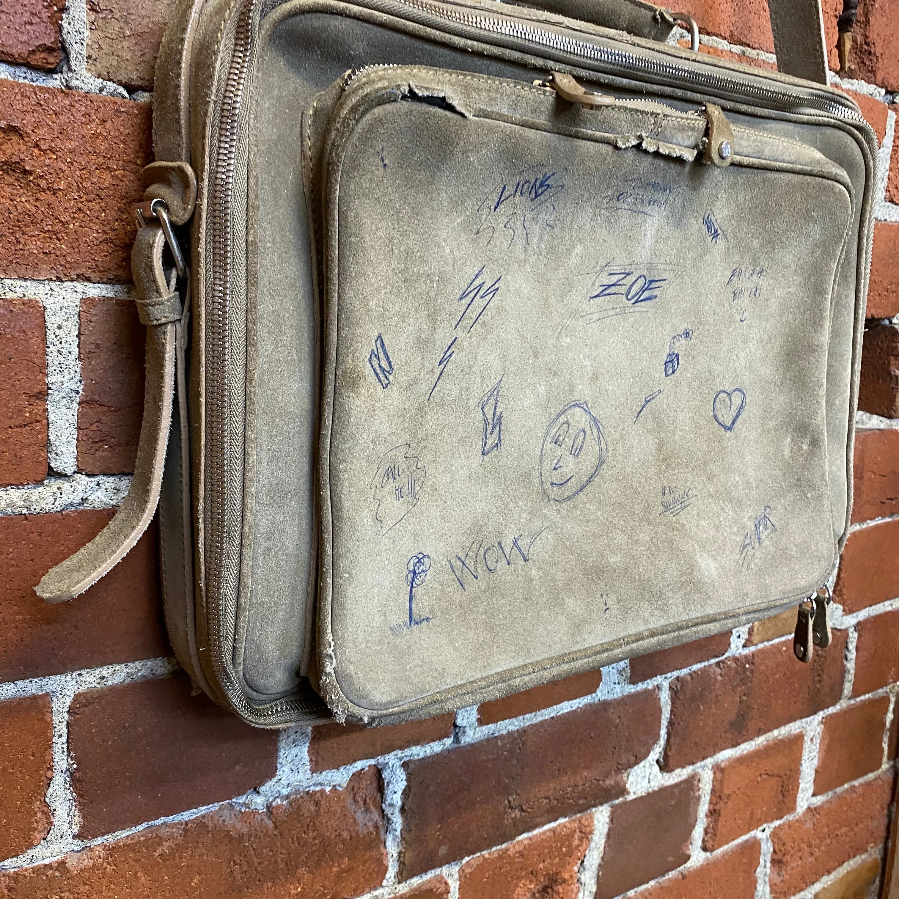 MARTIN MARGIELA “school” leather satchel