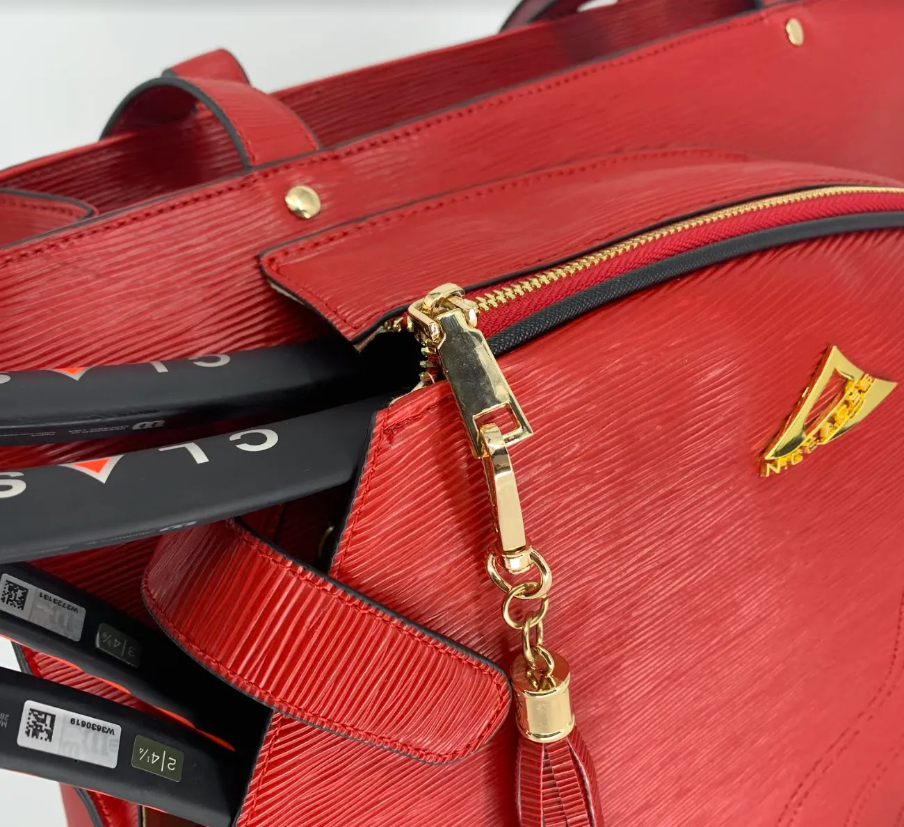 MAYA Tennis Tote Red