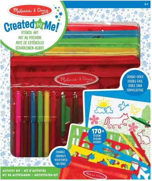 Melissa & Doug 40624 Created by Me! Stencil Art Activity Kit
